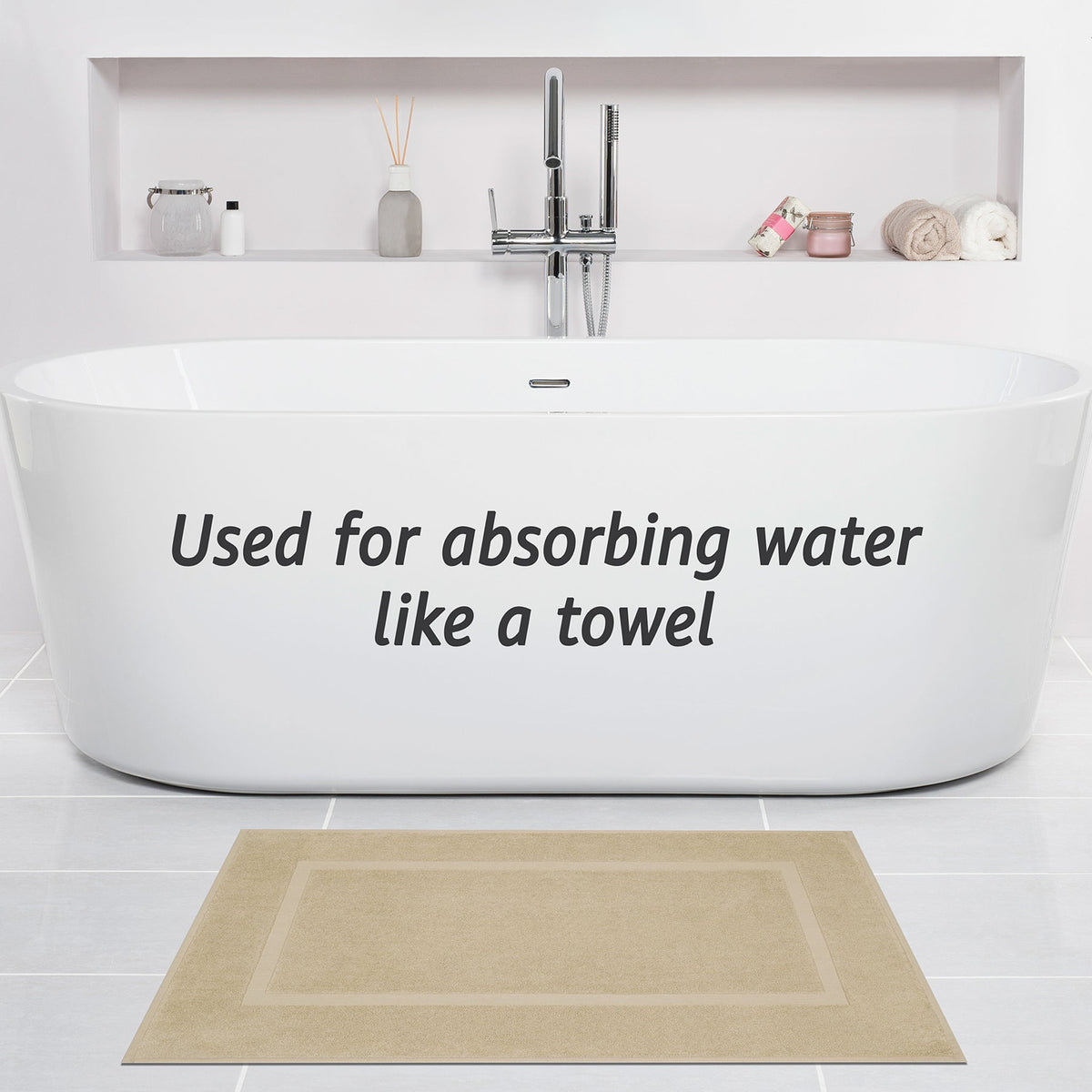 American Soft Linen Bekos 100% Cotton Bath Mat Set, 2 Piece 20x34 inches Wholesale Bath Rugs for Bathroom