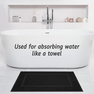 American Soft Linen Bekos 100% Cotton Bath Mat Set, 2 Piece 20x34 inches Wholesale Bath Rugs for Bathroom