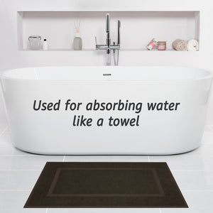 American Soft Linen Bekos 100% Cotton Bath Mat Set, 2 Piece 20x34 inches Wholesale Bath Rugs for Bathroom