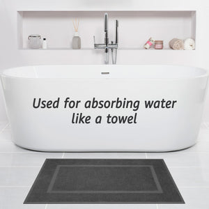 American Soft Linen Bekos 100% Cotton Bath Mat Set, 2 Piece 20x34 inches Wholesale Bath Rugs for Bathroom