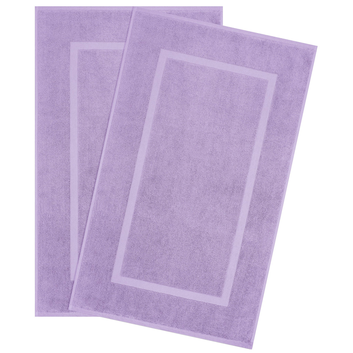 American Soft Linen Bekos 100% Cotton Bath Mat Set, 2 Piece 20x34 inches Wholesale Bath Rugs for Bathroom