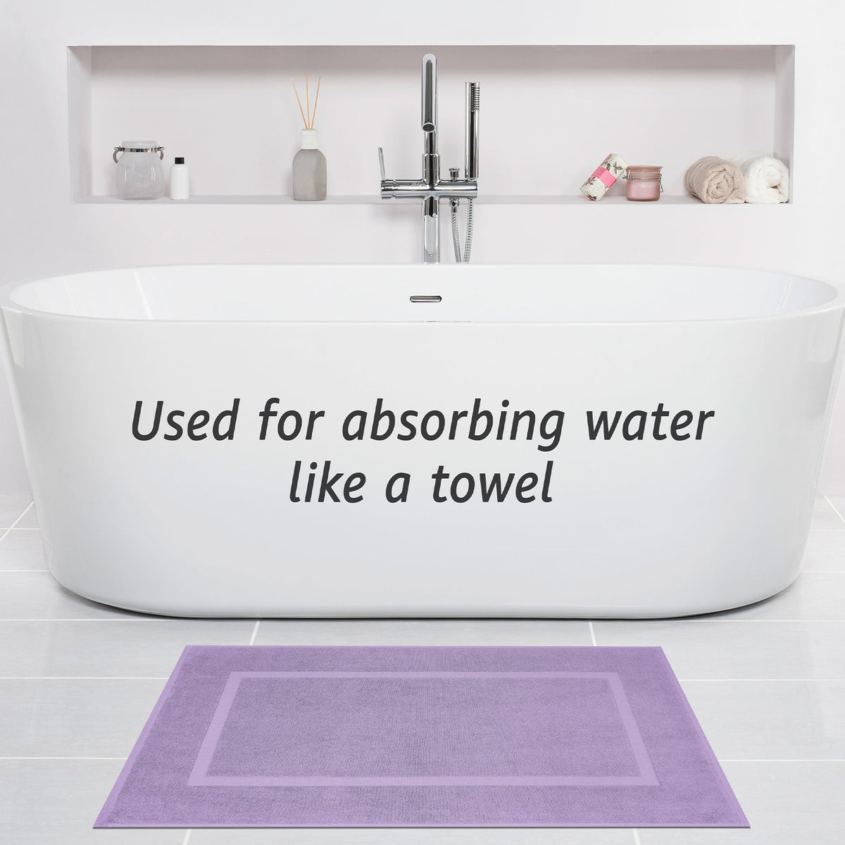 American Soft Linen Bekos 100% Cotton Bath Mat Set, 2 Piece 20x34 inches Wholesale Bath Rugs for Bathroom