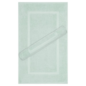 American Soft Linen Bekos 100% Cotton Bath Mat Set, 2 Piece 20x34 inches Wholesale Bath Rugs for Bathroom