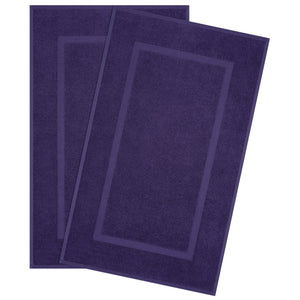 American Soft Linen Bekos 100% Cotton Bath Mat Set, 2 Piece 20x34 inches Wholesale Bath Rugs for Bathroom