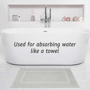 American Soft Linen Bekos 100% Cotton Bath Mat Set, 2 Piece 20x34 inches Wholesale Bath Rugs for Bathroom