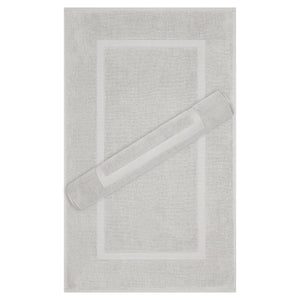 American Soft Linen Bekos 100% Cotton Bath Mat Set, 2 Piece 20x34 inches Wholesale Bath Rugs for Bathroom