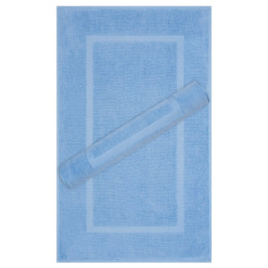 American Soft Linen Bekos 100% Cotton Bath Mat Set, 2 Piece 20x34 inches Wholesale Bath Rugs for Bathroom