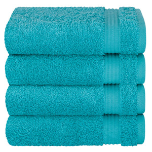 American Soft Linen Bekos 100% Cotton Turkish 4-Piece Hand Towel Sets, Wholesale Luxury Hand Towels