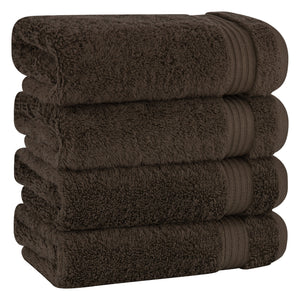 American Soft Linen Bekos 100% Cotton Turkish 4-Piece Hand Towel Sets, Wholesale Luxury Hand Towels