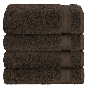 American Soft Linen Bekos 100% Cotton Turkish 4-Piece Hand Towel Sets, Wholesale Luxury Hand Towels