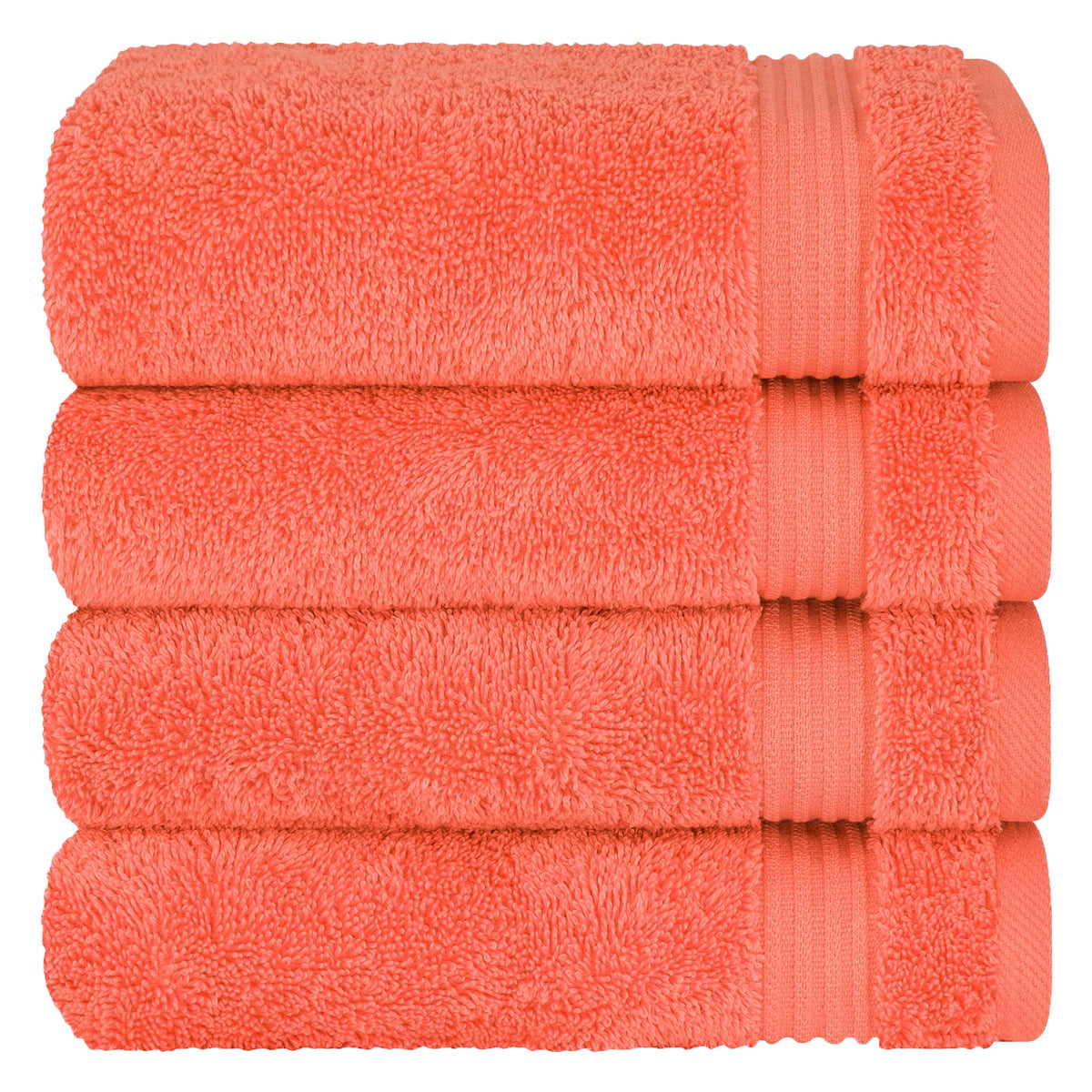 American Soft Linen Bekos 100% Cotton Turkish 4-Piece Hand Towel Sets, Wholesale Luxury Hand Towels