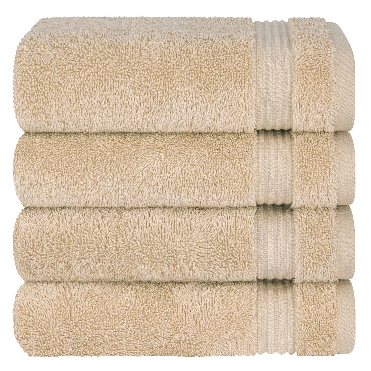 American Soft Linen Bekos 100% Cotton Turkish 4-Piece Hand Towel Sets, Wholesale Luxury Hand Towels