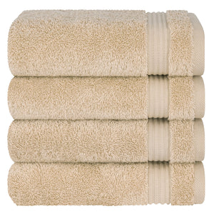 American Soft Linen Bekos 100% Cotton Turkish 4-Piece Hand Towel Sets, Wholesale Luxury Hand Towels