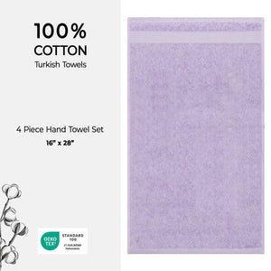 American Soft Linen Bekos 100% Cotton Turkish 4-Piece Hand Towel Sets, Wholesale Luxury Hand Towels