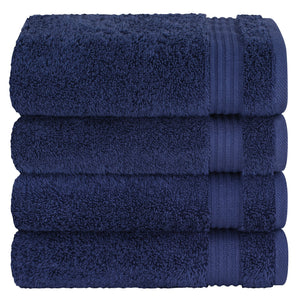 American Soft Linen Bekos 100% Cotton Turkish 4-Piece Hand Towel Sets, Wholesale Luxury Hand Towels
