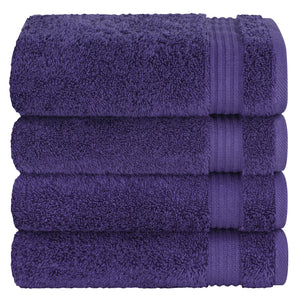 American Soft Linen Bekos 100% Cotton Turkish 4-Piece Hand Towel Sets, Wholesale Luxury Hand Towels