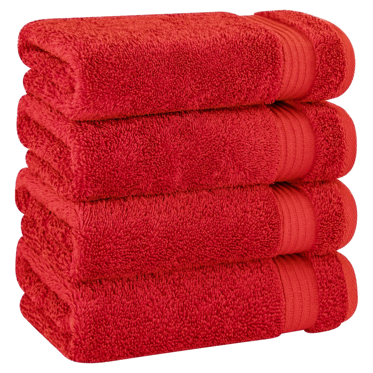 American Soft Linen Bekos 100% Cotton Turkish 4-Piece Hand Towel Sets, Wholesale Luxury Hand Towels