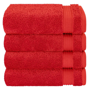 American Soft Linen Bekos 100% Cotton Turkish 4-Piece Hand Towel Sets, Wholesale Luxury Hand Towels