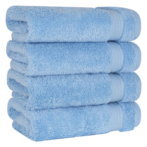 American Soft Linen Bekos 100% Cotton Turkish 4-Piece Hand Towel Sets, Wholesale Luxury Hand Towels