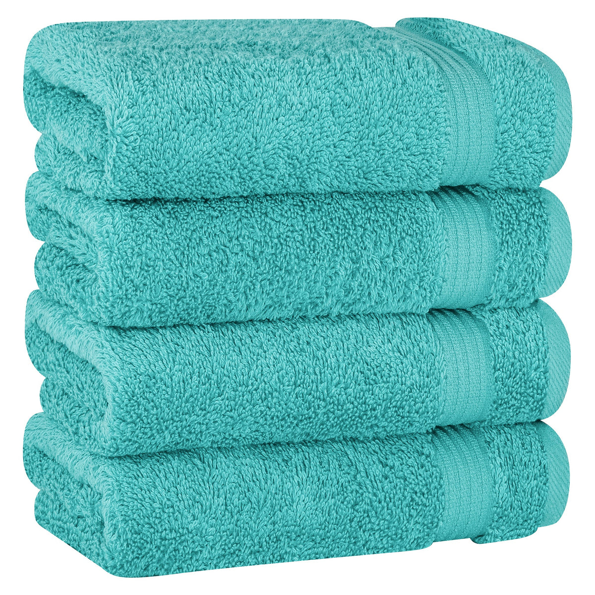 American Soft Linen Bekos 100% Cotton Turkish 4-Piece Hand Towel Sets, Wholesale Luxury Hand Towels