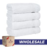 American Soft Linen Bekos 100% Cotton Turkish 4-Piece Hand Towel Sets, Wholesale Luxury Hand Towels