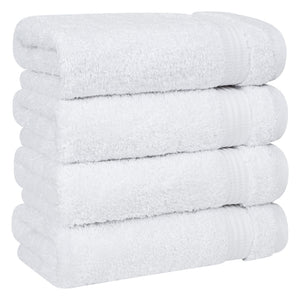 American Soft Linen Bekos 100% Cotton Turkish 4-Piece Hand Towel Sets, Wholesale Luxury Hand Towels