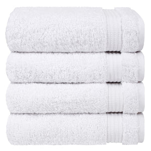American Soft Linen Bekos 100% Cotton Turkish 4-Piece Hand Towel Sets, Wholesale Luxury Hand Towels