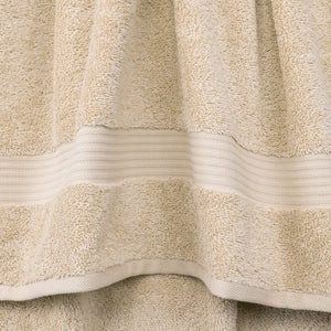 American Soft Linen Bekos 100% Cotton Turkish 4-Piece Bath Towel Sets, Wholesale Luxury Bath Towels