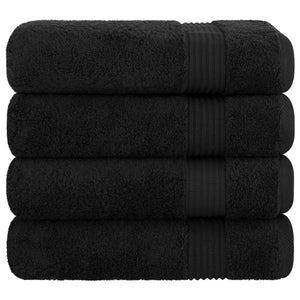American Soft Linen Bekos 100% Cotton Turkish 4-Piece Bath Towel Sets, Wholesale Luxury Bath Towels