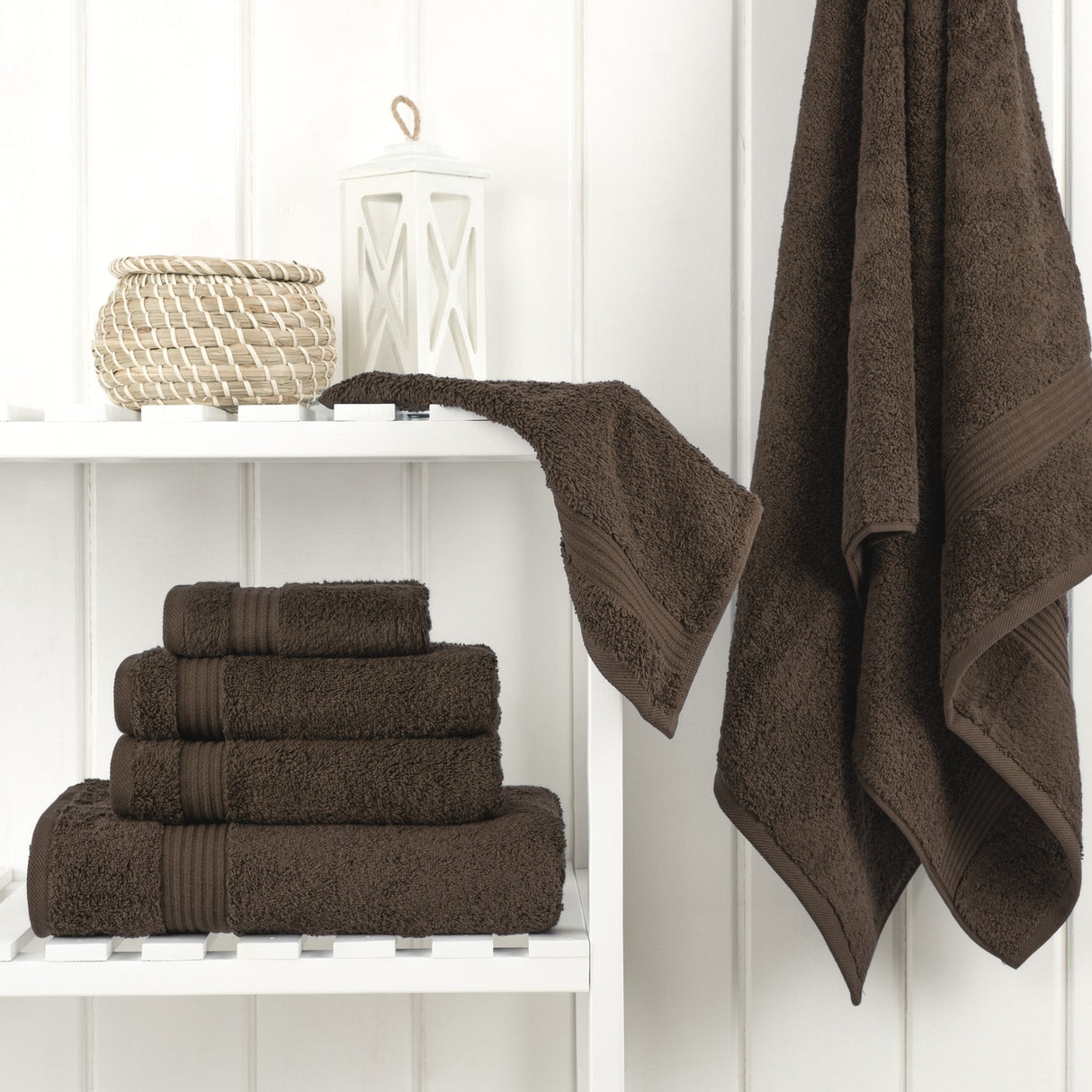 American Soft Linen Bekos 100% Cotton 6-Piece Turkish Bath Towel Sets, Wholesale Luxury Bath Towels