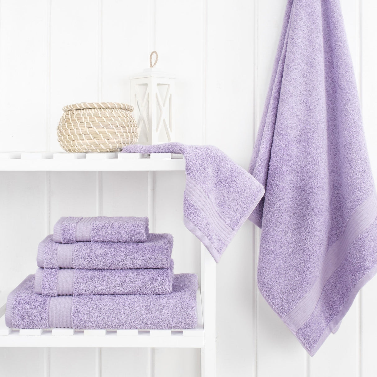 American Soft Linen Bekos 100% Cotton 6-Piece Turkish Bath Towel Sets, Wholesale Luxury Bath Towels