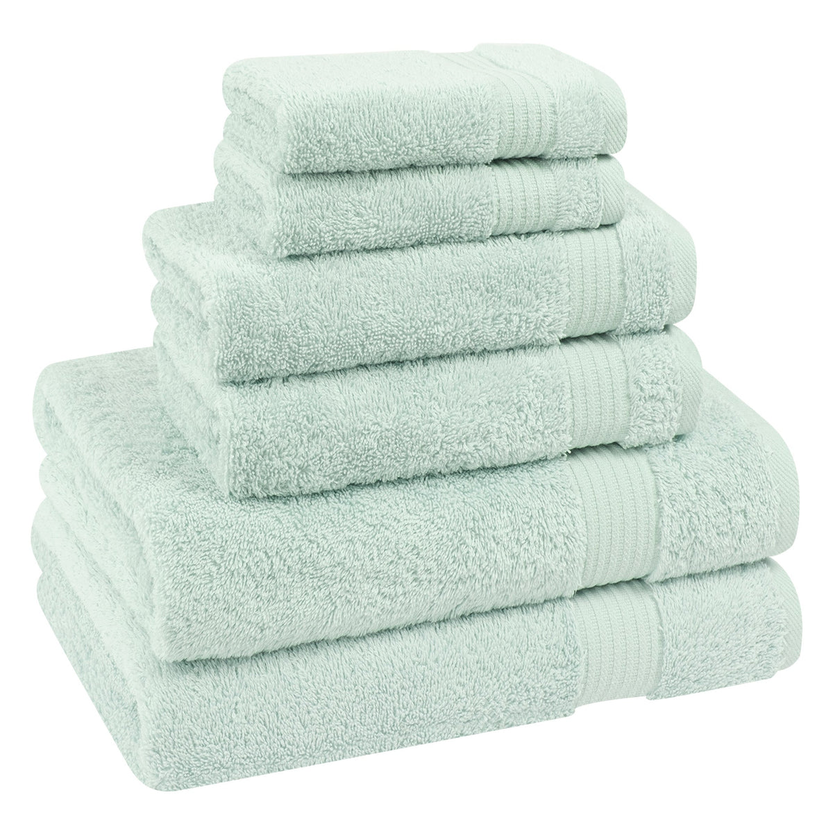 American Soft Linen Bekos 100% Cotton 6-Piece Turkish Bath Towel Sets, Wholesale Luxury Bath Towels