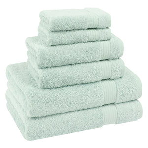 American Soft Linen Bekos 100% Cotton 6-Piece Turkish Bath Towel Sets, Wholesale Luxury Bath Towels