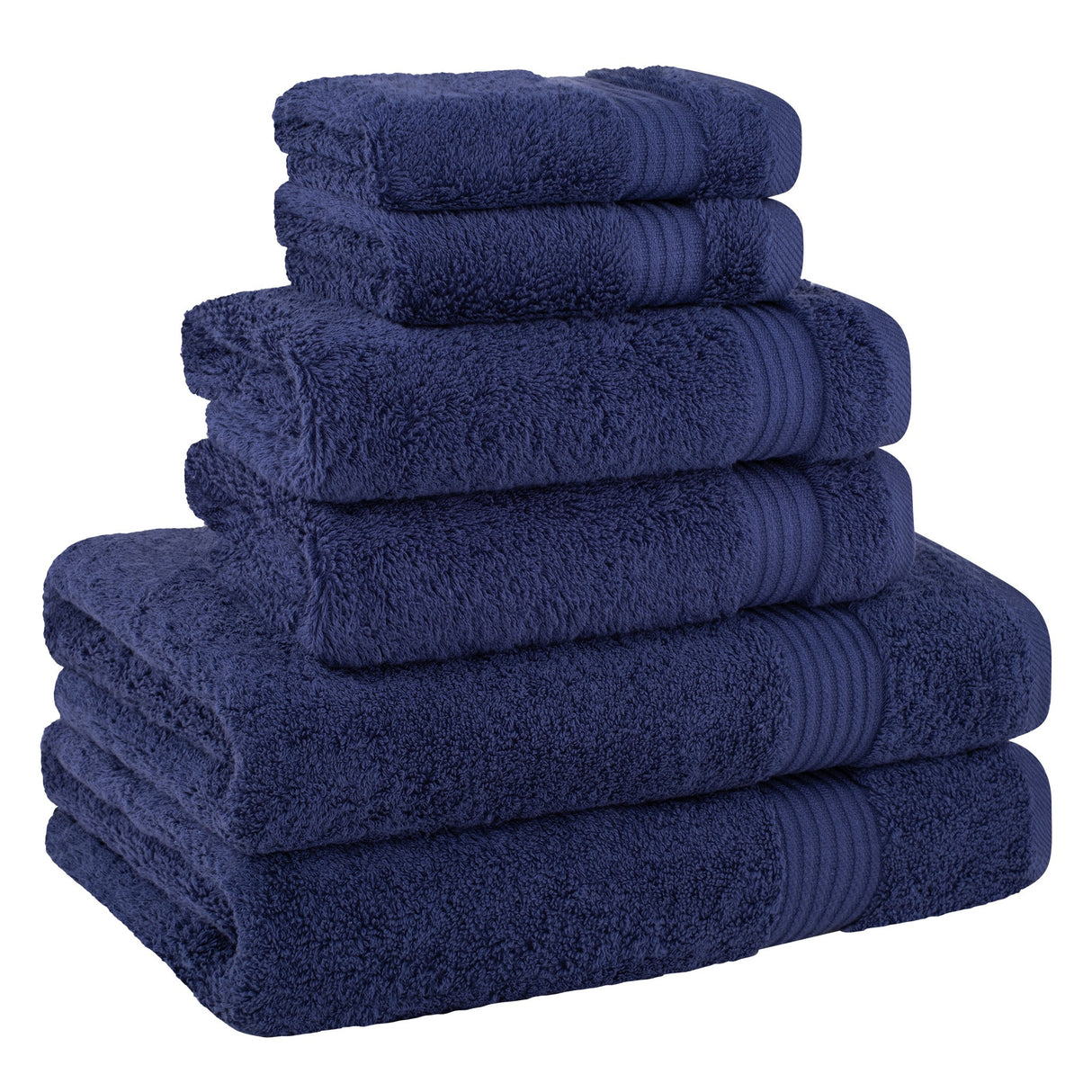 American Soft Linen Bekos 100% Cotton 6-Piece Turkish Bath Towel Sets, Wholesale Luxury Bath Towels