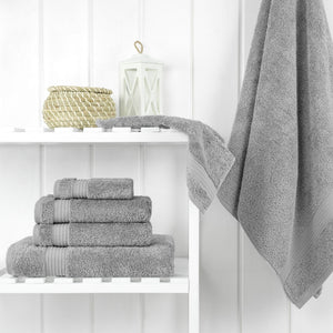 American Soft Linen Bekos 100% Cotton 6-Piece Turkish Bath Towel Sets, Wholesale Luxury Bath Towels