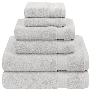 American Soft Linen Bekos 100% Cotton 6-Piece Turkish Bath Towel Sets, Wholesale Luxury Bath Towels