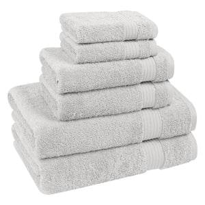 American Soft Linen Bekos 100% Cotton 6-Piece Turkish Bath Towel Sets, Wholesale Luxury Bath Towels