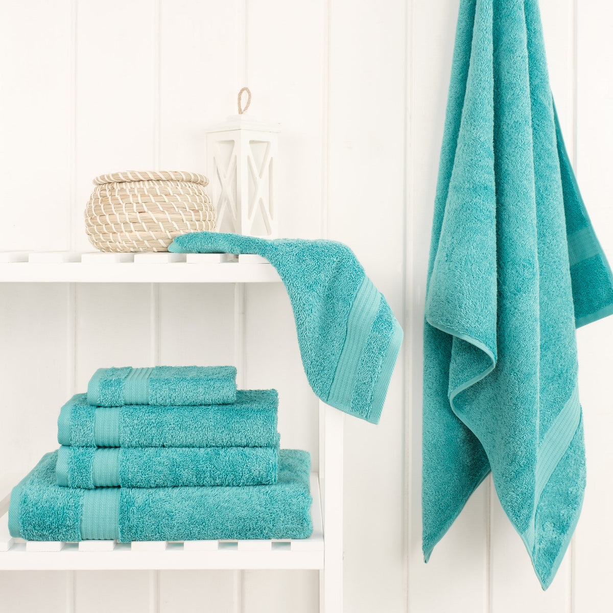 American Soft Linen Bekos 100% Cotton 6-Piece Turkish Bath Towel Sets, Wholesale Luxury Bath Towels