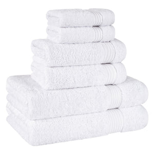 American Soft Linen Bekos 100% Cotton 6-Piece Turkish Bath Towel Sets, Wholesale Luxury Bath Towels