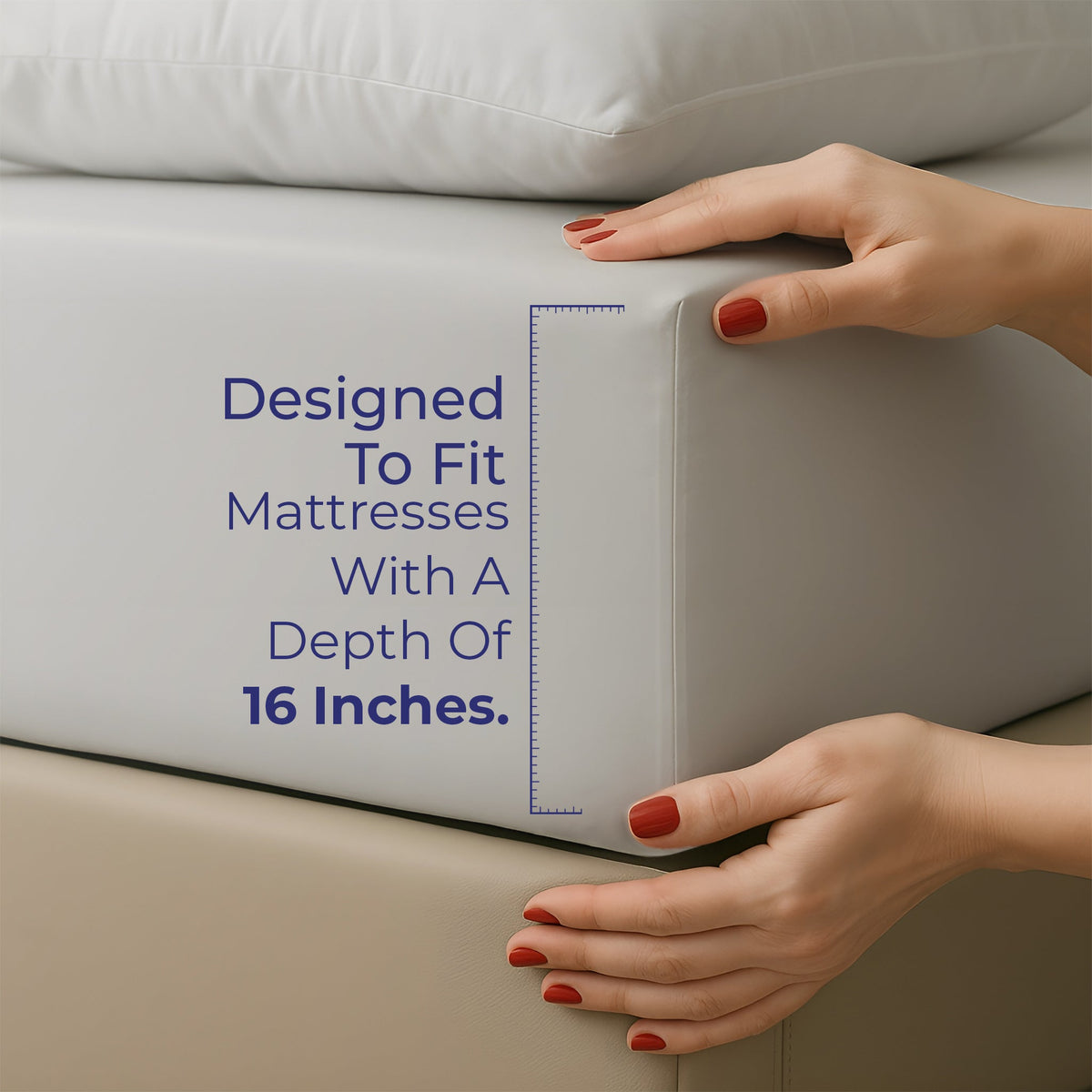 American Soft Linen Luxury 100% Cotton Sateen Weave Sheets Set - Premium Bed Sheet Sets