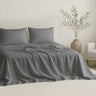 American Soft Linen Luxury 100% Cotton Sateen Weave Sheets Set - Premium Bed Sheet Sets