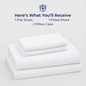 American Soft Linen Luxury 100% Cotton Sateen Weave Sheets Set - Premium Bed Sheet Sets