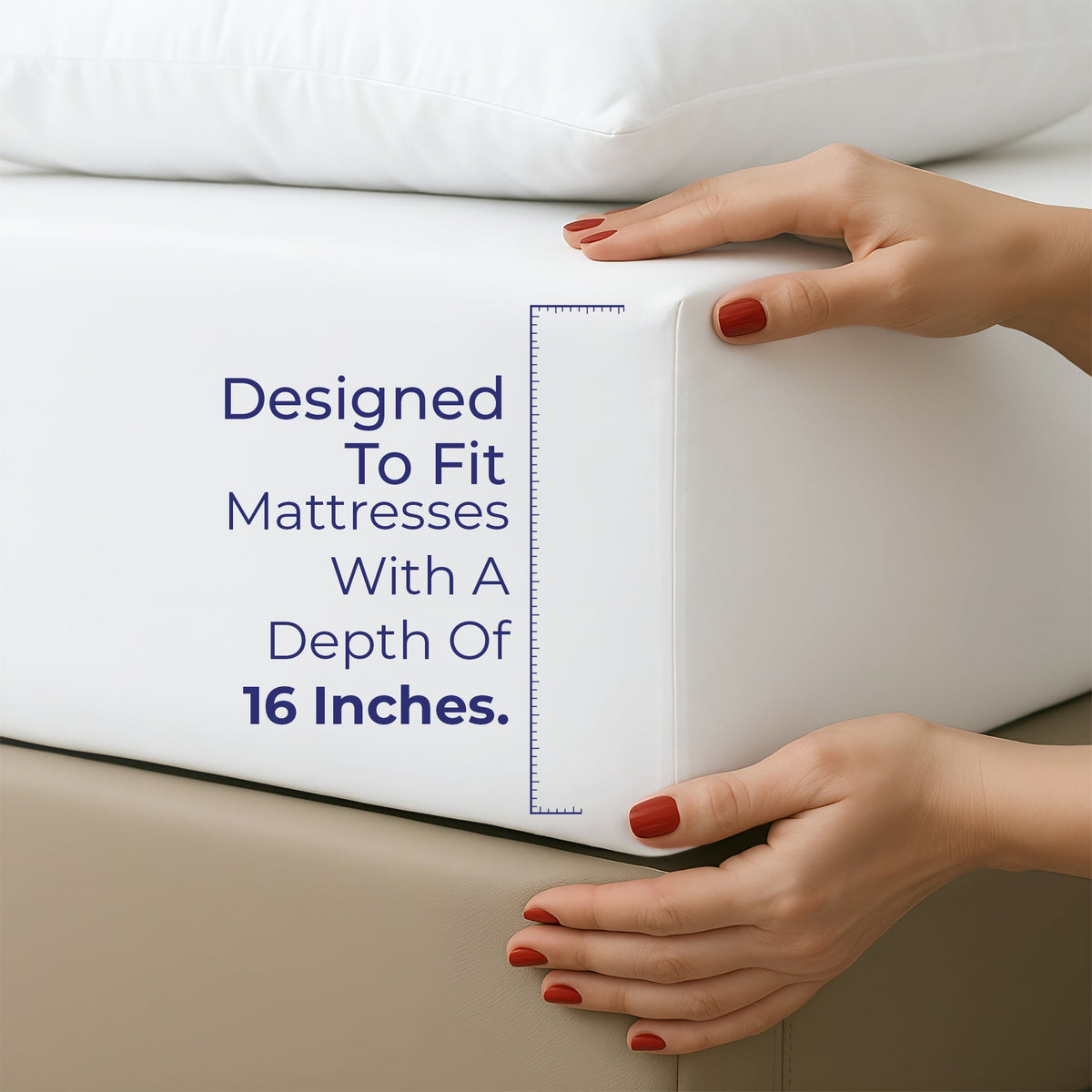 American Soft Linen Luxury 100% Cotton Sateen Weave Sheets Set - Premium Bed Sheet Sets