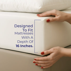 American Soft Linen Luxury 100% Cotton Sateen Weave Sheets Set - Premium Bed Sheet Sets