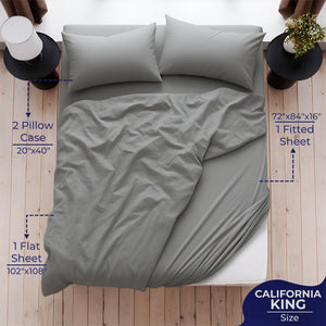 American Soft Linen Luxury 100% Cotton Sateen Weave Sheets Set - Wholesale Bed Sheet Sets