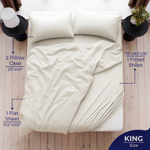 American Soft Linen Luxury 100% Cotton Sateen Weave Sheets Set - Wholesale Bed Sheet Sets