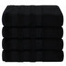 Salem 4 Piece 100% Cotton Luxury Turkish Bath Towel Sets