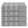Salem 4 Piece 100% Cotton Luxury Turkish Bath Towel Sets