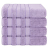 Salem 4 Piece 100% Cotton Luxury Turkish Bath Towel Sets