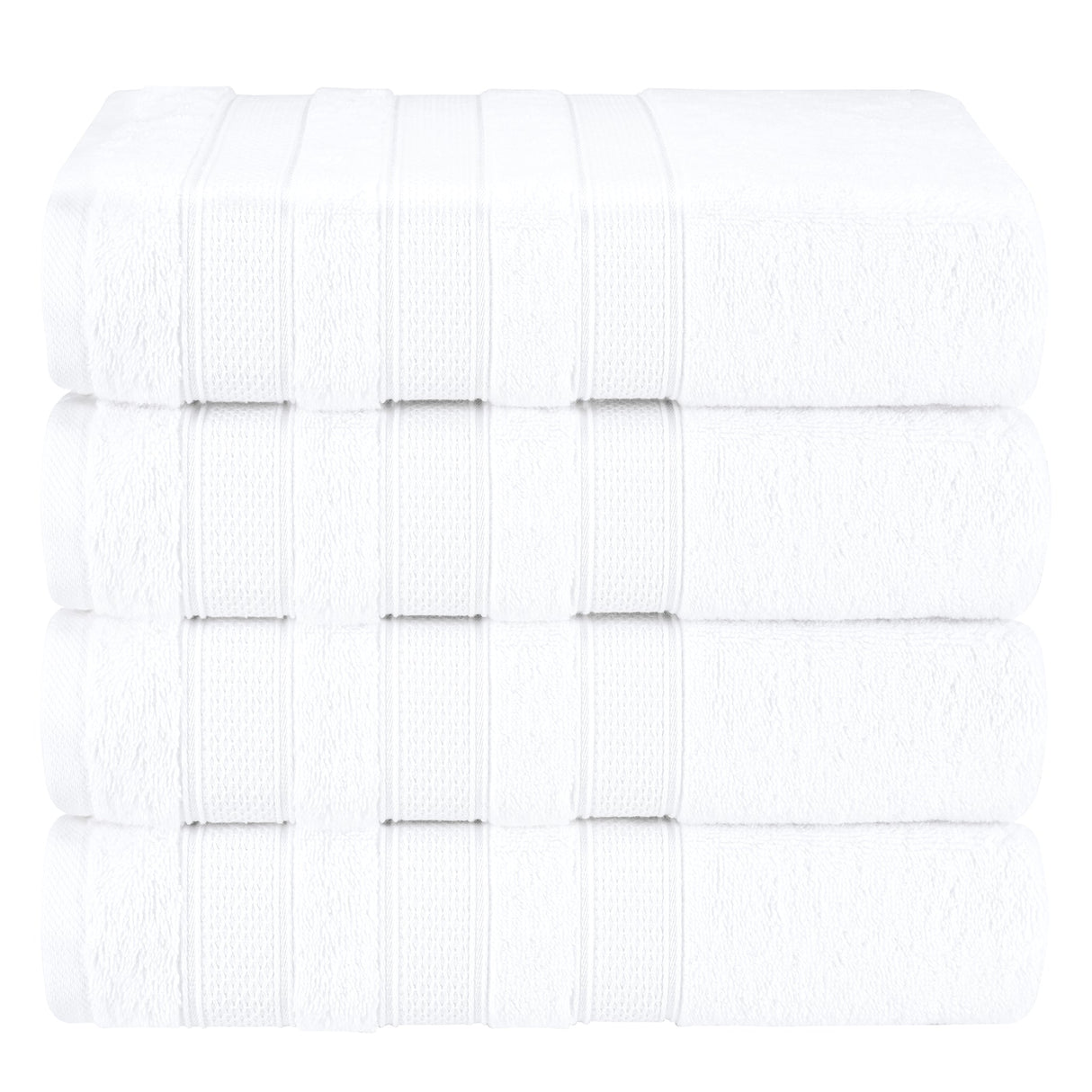 Salem 4 Piece 100% Cotton Luxury Turkish Bath Towel Sets
